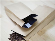 Kraft Paper Side Gusset Foil Coffee Bags