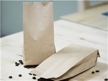 Kraft Paper Foil Side Gusset Coffee Bag