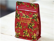 Flat Bottom Ziplock Foil Coffee Bags 