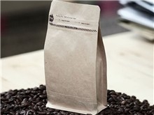 Flat Bottom ziplcok foil coffee bag
